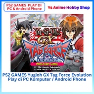 【PS2 GAMES Main DI PC KOMPUTER 】Playstation 2 Yugioh GX TAG FORCE EVOLUTION permainan mesti main