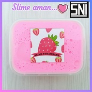 STRAWBERRY FRUIT TOFU SLIME/SLIME TOFU SLIME/SLIME JIGGLY/ ACTIVATOR/SLIME WITH SNI