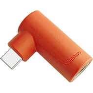 Penyesuai DC8020 ke USB-C Sudut Kanan 90 Darjah, Penyambung DC8020 Perempuan ke USB-C Lelaki, Serasi