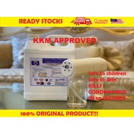 Diaclean Pera Sterilant Disinfectant Cold for Nano Gun Machine (5 L Liquid Ready to Be Used)