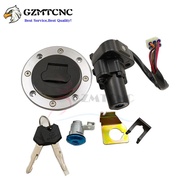 99-07 GSX1300R Ignition Switch Fuel Tank Gas Cap Cover Seat Lock 2Keys Set for Suzuki GSX1300 R Hayabusa GSXR1300 1999 2