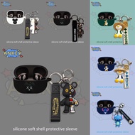 Case For Jabra Elite 8 Active / Elite 10 / Evolve 2 Buds Earphone Silicone Cover Cartoon Bear Earbud