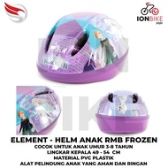 helm sepeda anak rmb frozen cewek bersepeda helmet anak-anak terbaru - pinkblue