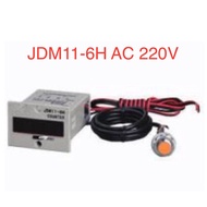 Counter Relay JDM11-6H AC 220V 5 Digit Display Electronic Industrial Counter Mechanical Electric Cou