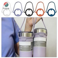 EMERAY 2Pcs Insulated Tumblers, Silicone Dia 85 to 100mm Water Bottle Handle, Leakproof Keep Drinks 