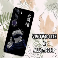 CC7 Flexible rubber softcase/ for Vivo V40 Lite 2024 Jujutsu Kaisen Gojo Anime character Motif/ Late