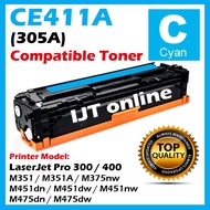 Compatible to HP 305A CE411A CE410A Cyan HP Laserjet M351 M351A M375 M375nw M451 M451dn M451dw M451n