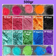 LILIN 500g Metallic Powder Mica Powder/ Mica Pearl Powder/ Metallic Powder/ Soap Coloring/ Resin Col