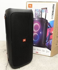 良好的工作項目 JBL PARTYBOX 310 包括藍牙/麥克風輸入/燈光秀功能電池-內建無線便攜式音箱黑色