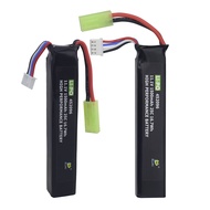 Accessory 2PCS 3S 11.1V 1500mAh 452096 Lithium Battery for Airsoft G36C CAR15 MP5A5 M249 MC51 FNP90 
