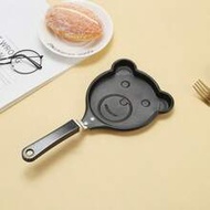Cartoon Style Frying Pan, Mini Frying Pan, Heart-Shaped Frying Pan, Creative Breakfast, Non-Stick Ir