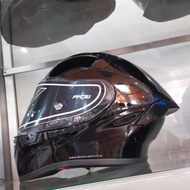 Helm Full Face RSV FFC21 Solid Black Glossy 