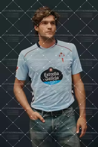 Hot Selling Unisex Celta Vigo 25_26 Retro-Inspired Home Football Jersey Summer Breathable Quick-Dry 