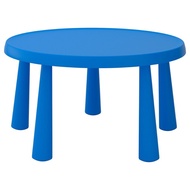 IKEA MAMMUT CHILDREN’S TABLE BLUE 85cm