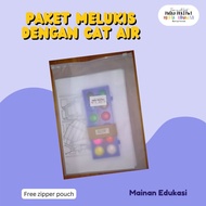 Putra Pertiwi Educational Media - Painting Package with Watercolor Kids Activity Set