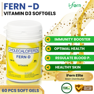 Fern-D (60capsules/30capsules) Vitamin B + Multi Vitamins with Cholecalciferol by I-Fern