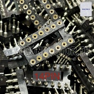 Socket IC DIP ซ็อกเก็ตไอซี ขากลม 8ขา 14ขา 16ขา