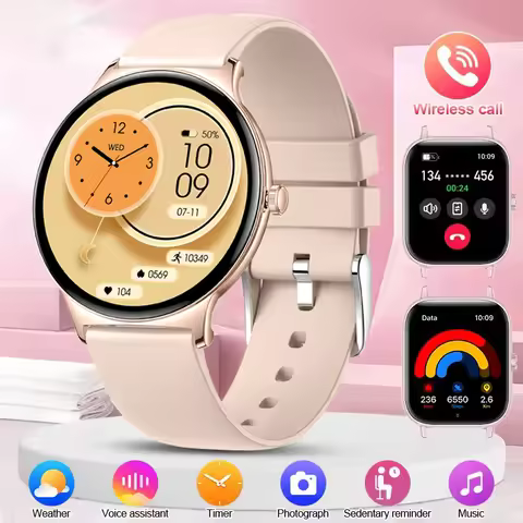 New Original Factory SmartWatch Women Men Full Touch Screen Wireless Call Waterproof GPS Sports Fitn