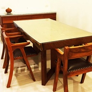 【吉迪市100%全柚木家具】RPCH016B 柚木原木餐桌椅 休閒椅 椅子