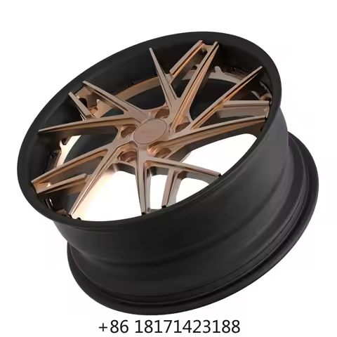 【Hot】Hot Selling New 18 19 20 Inch 5x120 Chrome Finish Mesh Design Two Piece Aluminium Alloy Car Whe