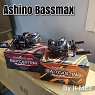 ของแท้ ราคาถูก ❗❗ รอกหยดน้ำ รอกอะชิโน่ รอกเบท Ashino Bassmax 5+1BB คุณภาพดี มีเสียงเวลาลาก Casting reel