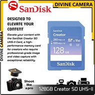 SanDisk Creator SD UHS-II Card - 128GB