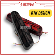 Perodua Myvi G3 (2022-2024) Reflector MG3 Rear Bumper LED DRL Daylight Rear Fog Lamp Running Signal 