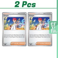 Crispin 2Pcs Pokemon Card Trainer Supporter TCG English