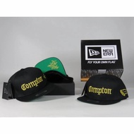 topi original import compton / snapback compton / hat - Putih