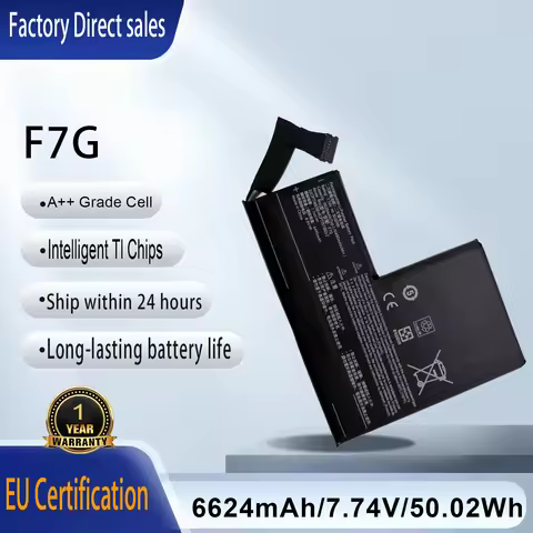 New F7G 7.74V 6624mAh 50.02Wh Laptop Battery For Steam Deck LCD/OLED 1TB 512GB Handheld Gaming PC Ta