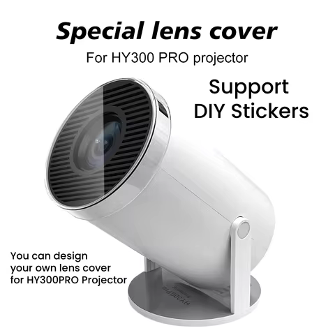 Transparent Lens Cover Shell For Original HY300PRO Projector Protective Cap Dustproof Support DIY St