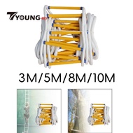[Available] Emergency Ladder, Rope Ladder, Fire Evacuation Ladder, Deploys Quickly, Emergency Ladder