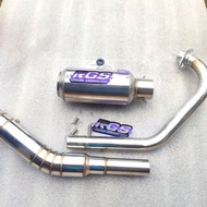 RACING EXHAUST GP1 SARANGAN 1/4 SARANGAN FULL SARBOR RGS TYPE BSS PNP MOTOR SATRIA FU VIXION OLD NEW