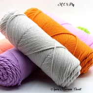 Benang MC8 ply / Milk Cotton 8 ply Knitting Yarn 100g
