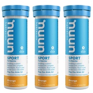 Sport: Orange Electrolyte Enhanced Drink Tablets (3 Tubes of 10 Tabs) (Nuun Active)