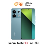 Xiaomi Radmi Note 13 Pro 5G (12/512GB) แบตเตอรี 5000mAh รองรับชาร์จไว 67w สมาร์ทโฟน โทรศัพท์มือถือ รับประกันศูนย์ 1 ปี แถมฟรีประกันจอแตก