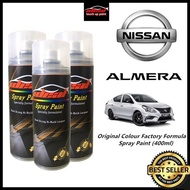 [Ready Stock] NISSAN ALMERA - Ideal Original Colour Touch Up Aerosol Paint Spray Paint 400ml