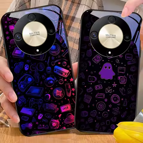 Dream Space Black For Honor Magic 6 50 70 90 Lite X7b 200 Pro Nova 10 Nova 5T X6 P30 Pura 70 Ultra T