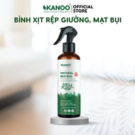 Bình xịt thơm phòng hỗ trợ ngăn ngừa ve bọ rệp giường mạt bụi KANOO thành phần từ thảo dược tự nhiên