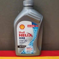 (SIRIM ✅) Shell Lubricant Oil Helix HX8 0W-20 (1L) - Minyak Hitam Kereta