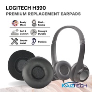 1 Pair Logitech H390 Headset Replacement Earpad Cushion Earpads - Black