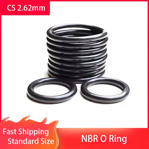 CS 2.62mm,High Oil Resistance Nitrile O-Ring,NBR Rubber Seal O Ring,Thickness 2.62mm,ID 1.24-221.92m
