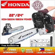【Clearance Price】HONDA Chainsaw 24 Inches Gasoline Chainsaw  Steel Power Saw Tool