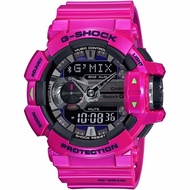 Casio G-Shock Mens Watches Resin Pink Bnad GBA-400-4C - intl