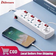 Socket Extension with USB Port Outlets 2500W Charging Extension Outlet Socket Plug with Switch UN