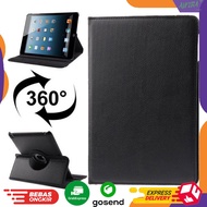 Smart Cover Leather for Ipad 2/3 Can Rotate 360-degree - Black