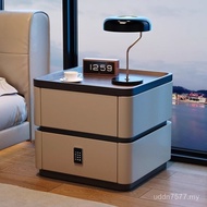 Storage Storage Smart Luxury Solid Wood Light Bedside Table Bedroom Bedside Table Type Premium RTT5