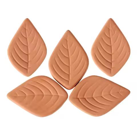 5Pcs Brown Sugar Softening Terracotta Disk Reusable Moisture Keeper Freshness Saver for Kitchen Baki