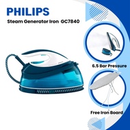Philips Steam Generator Iron Perfect Care Compact [Free Ironing Board] GC7840 | GC7840/26
