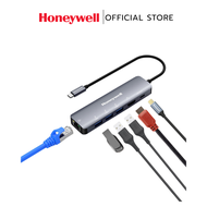 Honeywell Type C Docking Station - 6 in 1 ด็อกกิ้ง สเตชั่น 6 in 1 พอร์ต HDMI สูงสุด 4K Ultra HD